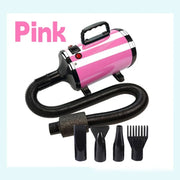 Dog Hair Dryer Pet Grooming Dryer 2-in-1 Smart Silent Dog Hair Dryer with High Power Negative Ions Sorting and Rinse Dogs