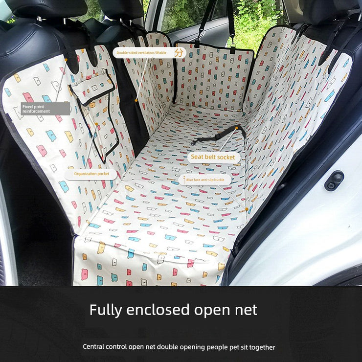 Car Seat Cushion Anti-Dirty Handy Gadget Rear Dog