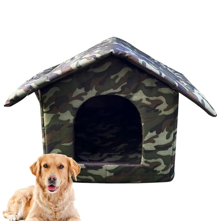 Outdoor Pet House Waterproof Houses Pet Shelter For Pets Cat Kennel Bed Travel Nest Carrier Thickened Cat Nest Tent Cabin