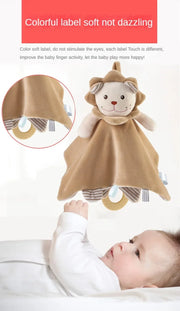 New Baby Toys 0-1 Year Old 2-year-old Hand Puppet Newborn Comfort Cloth Baby Comfort Doll Plush Toy Children's Hand Puppet Plush