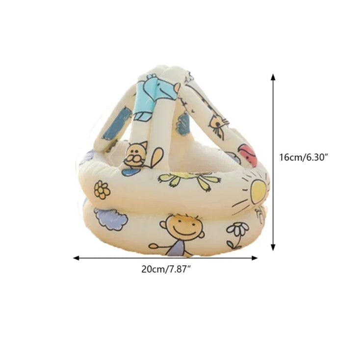 Head Protective Hat for Baby Girls Boys Learn to Walk Adjustable Size Headguard Anti-Fall Helmet Baby Head Protectors