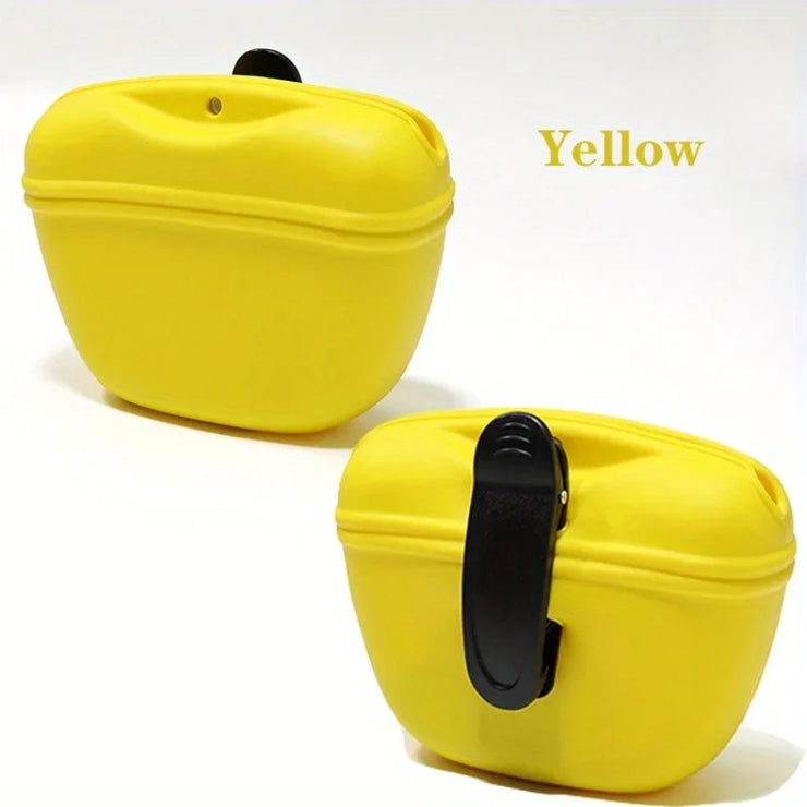 Pet Feeding Bag Training Dog Food Pocket Portable Silicone Snack Pouch Outdoor Walking Dogs Hanging Style Waistpack Pet Products