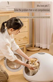 Smart Pet Drying Box, Automatic Temperature Control Dryer, Water Sterilization, Anti Cold, Beauty Equipment, Cats and Dogs
