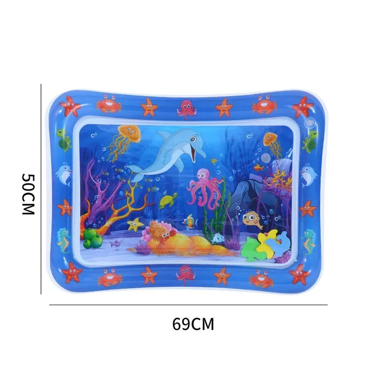 Pet Water Filled Ice Mat Summer Cat and Dog Nest Climbing Mats Water Bed Scratch Resistant Large Thickened Tapping Water Mat Toy