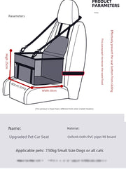 Pet Car Nest Dog Car Seat Dog Car Handy Gadget Car Mat Dog Car Automobile Cushion Front Seat