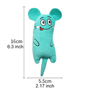 Catnip Mouse Toys Funny Interactive Plush Cat Toy for Cute Cats Teeth Grinding Catnip Toys for Kitten Chew Toys Pets Accessories