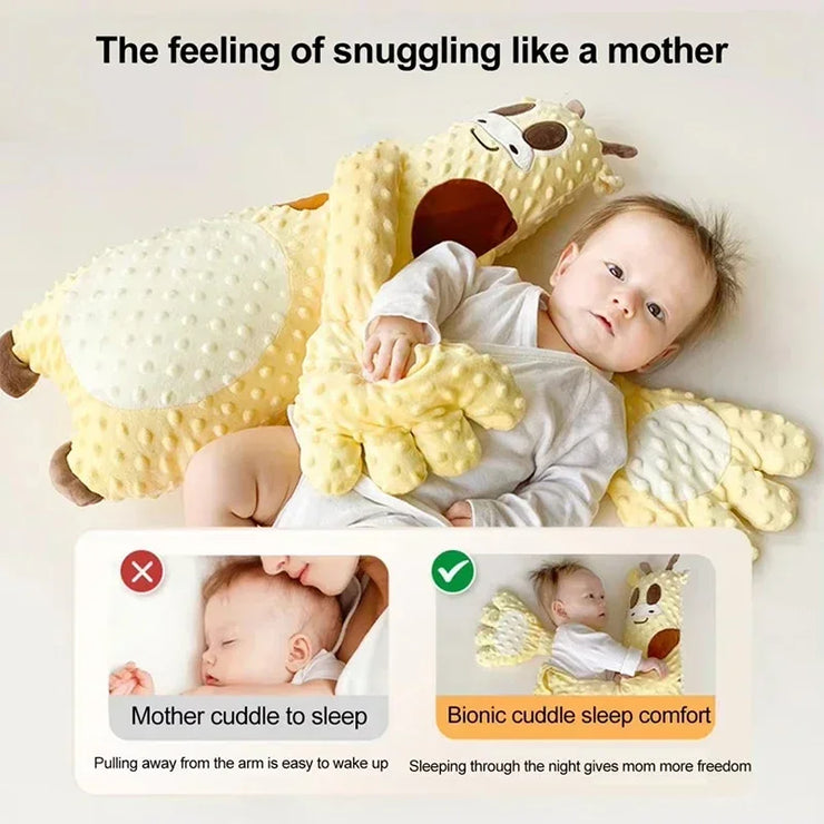 Baby Sleeping Patting Doll Pillow Newborn Pillows Remote Control Soothing Palm Baby Nursing Pillow Toddler Aid Sleep Companion
