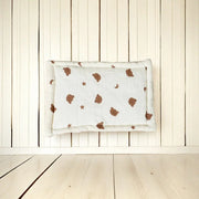 Baby pillow 0-6-12 months baby comfort bean velvet pillow four seasons general infant pillow