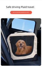 Pet Pad Portable Rear Seat Large Dog Dog Cage