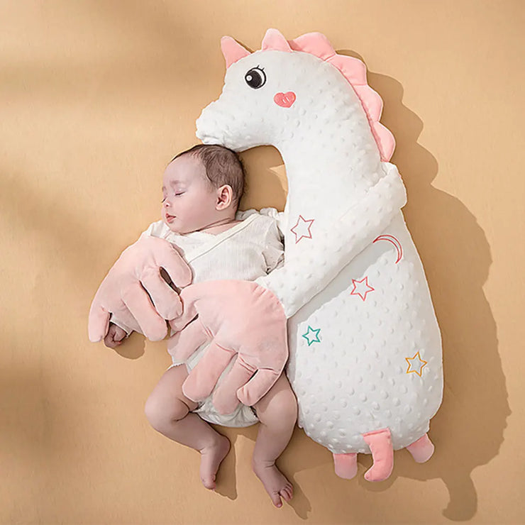 Baby Sleeping Patting Doll Pillow Soothing Electric Palm Baby Pillows Newborn Protector Sleep Nursing Pillow Animals Calming Toy